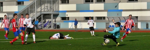 SD FC Vrchlabí - FK Jaroměř, 25.3.2017, foto: Václav Mlejnek
